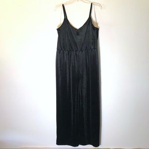 Wild Fable Wide Leg Velour Romper Empire Waist